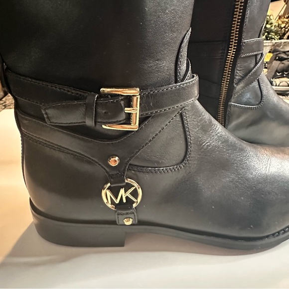 Michael Kors Leather Riding Boots 9 M NWOT - Picture 10 of 14